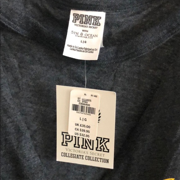 NDSU VS Pink crop top - Picture 2 of 5